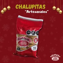 Chalupitas artesanales Tostadas Don Jesús